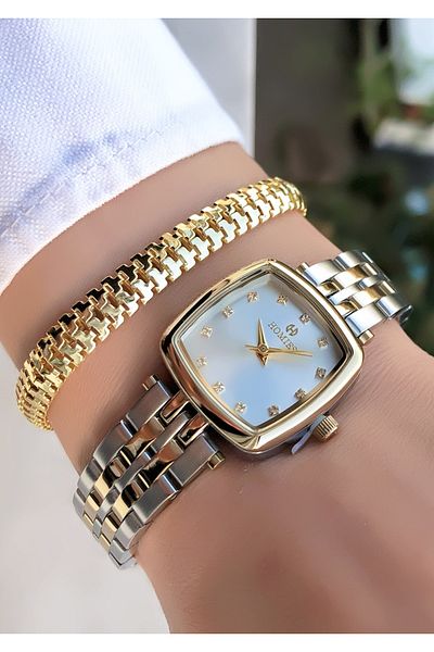 Homies Original Invoice Waterproof Women's Wrist Watch with Bracelet Gift