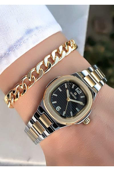 Homies Original Invoice Waterproof Women's Wrist Watch with Bracelet Gift