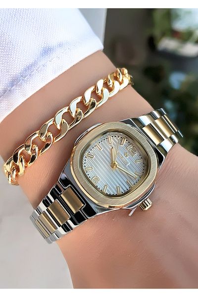 Homies Original Invoice Waterproof Women's Wrist Watch with Bracelet Gift
