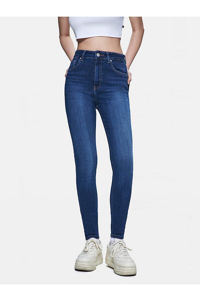 Ltb Pantaloni de jeans cu talie înaltă Marcella X cu picioare înguste
