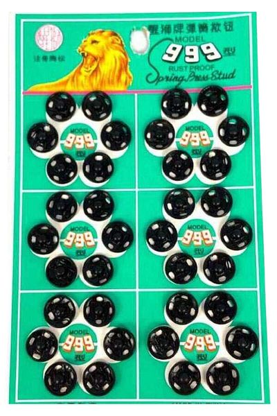 mk global Snap 999 Model Black 36 Pcs