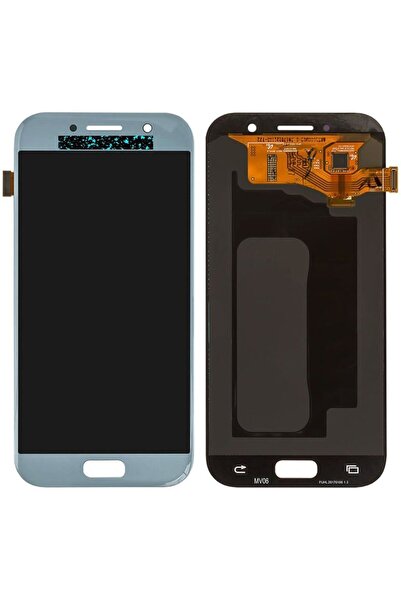 TURKTABLET شاشة لمس زرقاء لجهاز سامسونج جالاكسي A7 2017 SM-A720 LCD