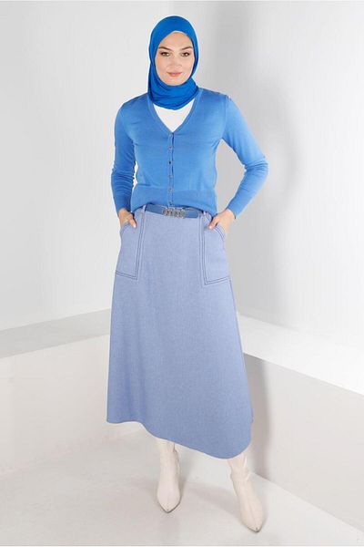 Alvina BELTED POCKET SKIRT 60334