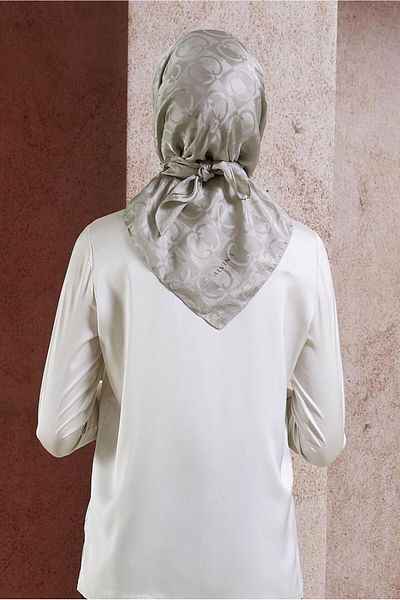 Alvina ALVİNA JACQUARD SCARF 8452 - Γυναικείο Ζακάρ Φουλάρι