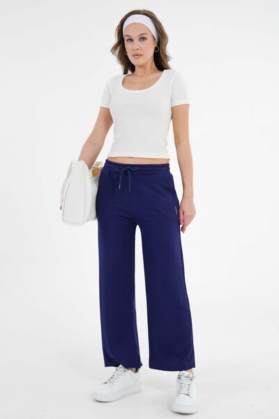 Saade Λευκή πλεκτή μπλούζα με λαιμόκοψη σε σχήμα U