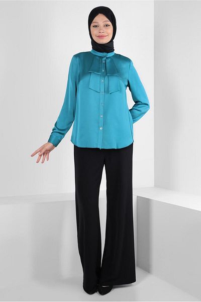Alvina SATIN BLUZ 43867