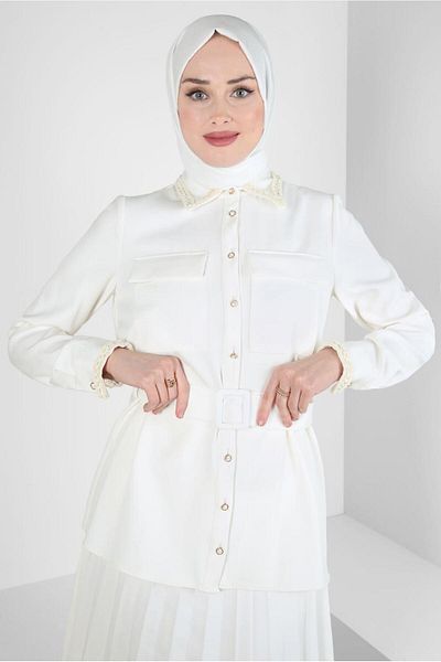 Alvina BELTED SKIRT SUIT 44230