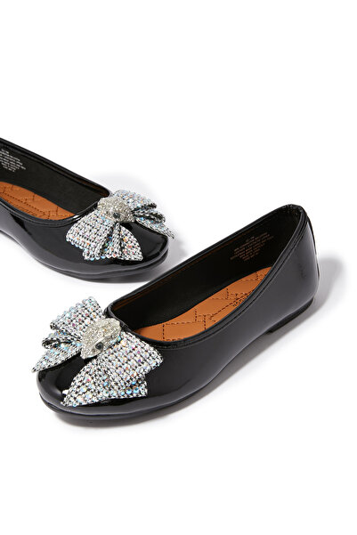 Kurt Geiger Çocuklar için Mini Şahin Kemerli Balerin Ayakkabılar