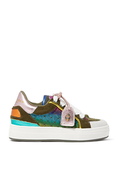 Kurt Geiger Çocuklar için Güzel Tasarımlı Sneaker - Açık Yeşil