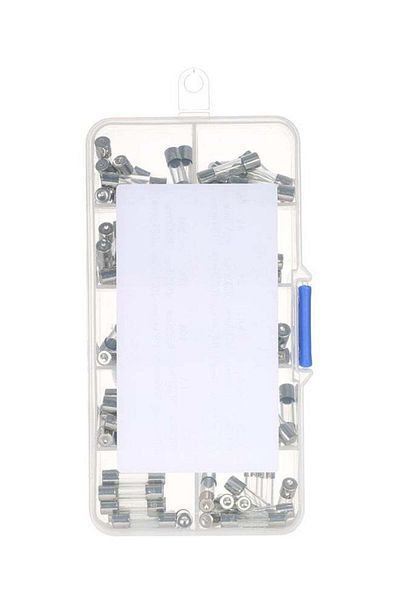 Generic 100-Piece Fast Blow Tube Fuse Kit Multicolour 5mm