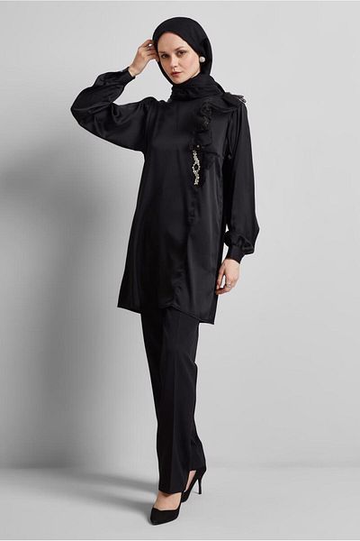 Alvina Ruffle Detail Tunic 44714