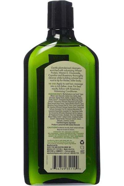 AVALON Rosemary Shampoo-Volumizing, 11 Fl Oz