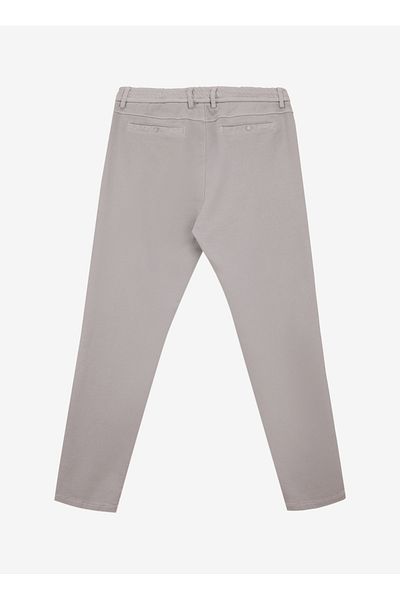 GMG FIRENZE Gmg Firenze Normal Waist Normal Leg Slim Fit Stone Men's Trousers Gu25Mss01013