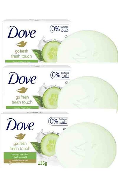 Dove Dove Green Soap 135g 3 pieces