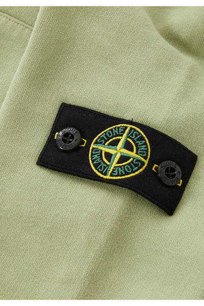 STONE ISLAND Çocuklar İçin Logo Baskılı Sweatshirt