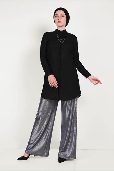 Alvina Button Cotton Tunic 40577