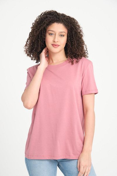 Store 100% Cotton Short Sleeve Crew Neck Basic T-Shirt