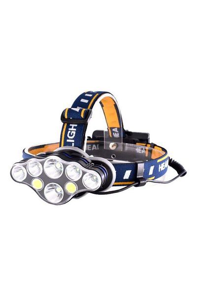 Generic مصباح أمامي LED قابل لإعادة الشحن عبر USB