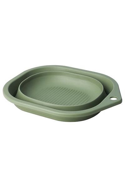 IKEA PEPPRIG Foldable Wash-Tub, Green, 10 L – Space-Saving & Multi-Purpose Cleaning Solution