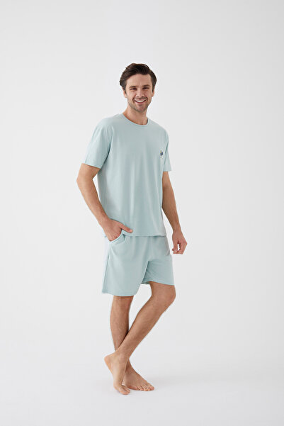 koza iç giyim Σετ ανδρικό σορτς από βαμβακερό κόκορα με κέντημα με λεπτομέρεια τσέπης