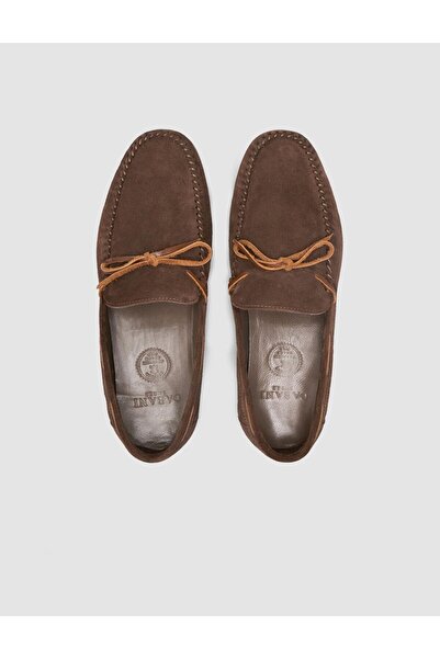 Cabani Ανδρικό Loafer από 100% γνήσιο δέρμα καφέ σουέντ