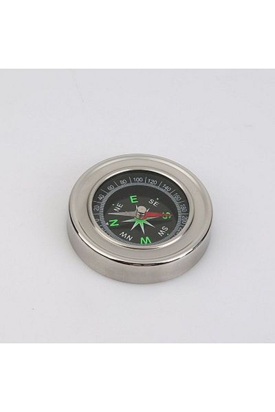 Skygo 80Mm Round Metal Case - Durable Compass