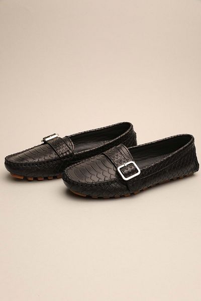 Gondol Loafer de damă negru - piele naturală, stil clasic 37 Tamaç No.737