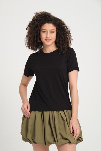 Store 100% Cotton Basic Fit T-Shirt - Stylish and Comfortable Short Sleeve Model