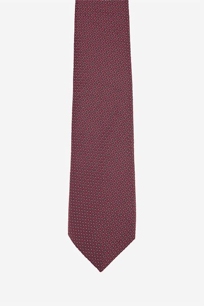 ALTINYILDIZ CLASSICS Cravată pentru bărbați cu model burgundy