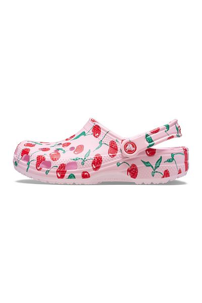 Crocs Papuci pentru femei Classic Fresh Fruits Clog - roz