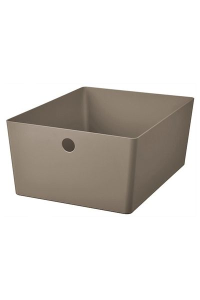 IKEA KUGGIS Box, Beige, 26x35x15 cm – Stylish & Practical Storage Solution
