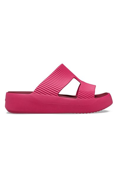 Crocs Γυναικείες παντόφλες Getaway Groove Platform HStrap - Ροζ
