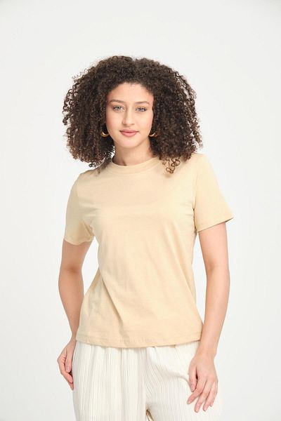 Store 100% Cotton Basic Fit T-Shirt - Stylish and Comfortable Short Sleeve Model