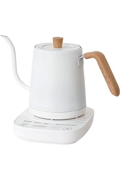 fulina 0.8L Electric Kettle, with Constant Temperature Control, 1000W, 304 Stainless Steel, for Coffee