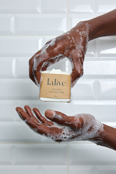 Lalive 100 جرام صابون صلب مرطب مكثف بزيت الزيتون