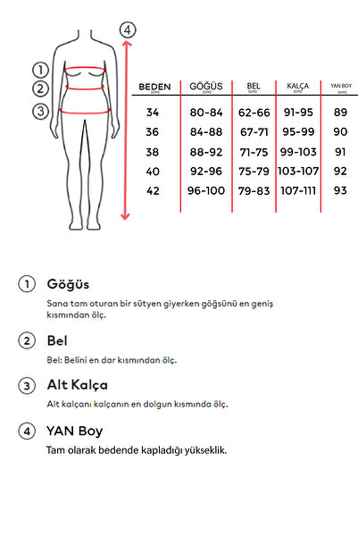 its basic Kadın Snow Kot Rengi Fermuarlı Çan Form Denim Elbise