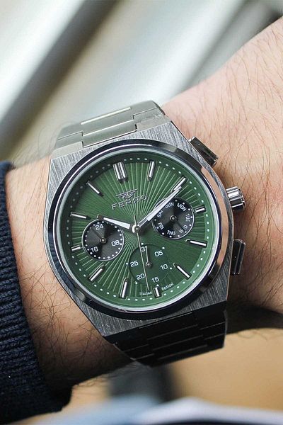 FERRO Fm11452A6 Men's Wrist Watch with Steel Cord