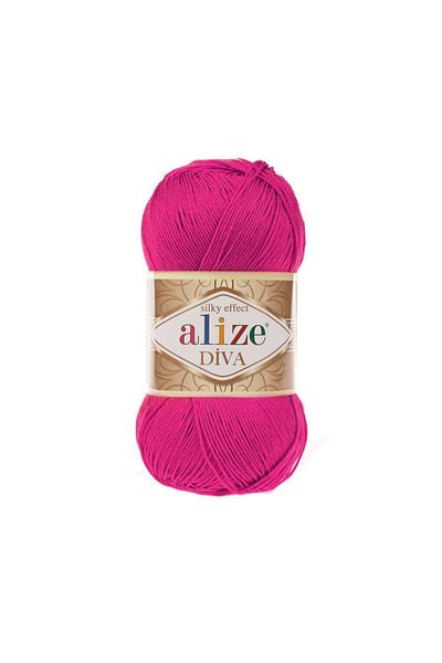 Alize Diva 149 Fuchsia Summer Bikini - Crop Blouse with Knit Rope Detail