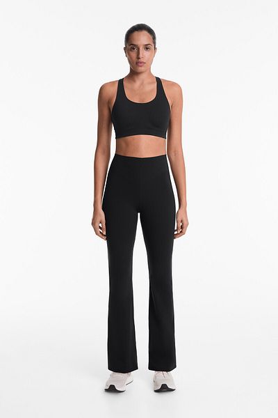 Oysho Raise up compressive flare pantolon