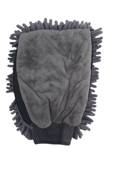 Apex Profesyonel Mikrofiber Araba Yıkama Eldiveni | Çift Taraflı Araç Temizlik Eldiveni Uyumlu