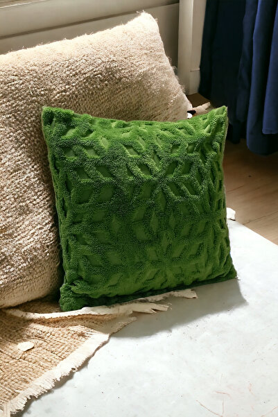Mislina Home Зелена етническа бохемска декоративна калъфка за възглавница 43x...