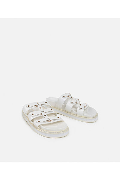 İpekyol Trok baskılı çok bantlı terlik