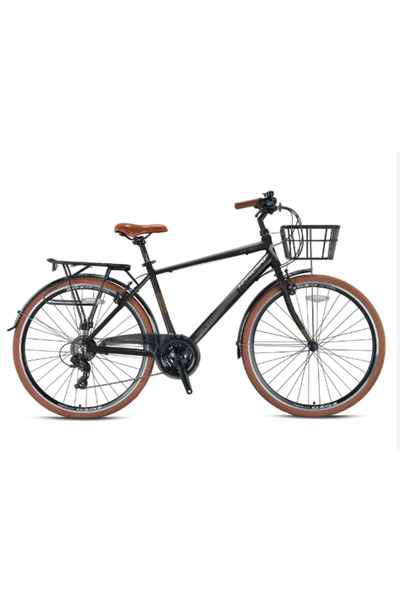 Kron CX100 MAN 28 JANT 18cm KADRO SİYAH-KAHVERENGİ BSİİKLET