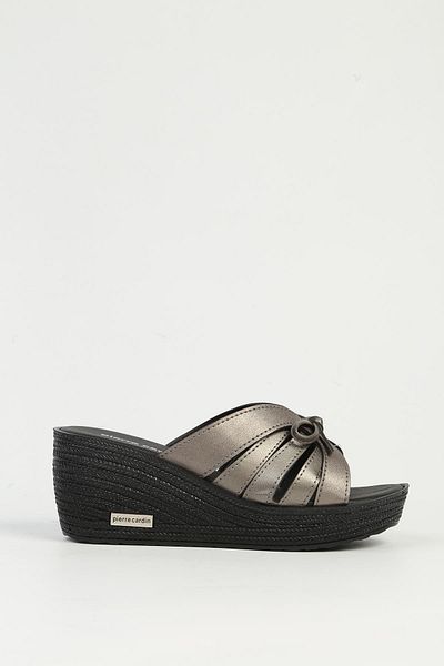 Pierre Cardin Platinum Women's Heeled Slippers Pc-7514