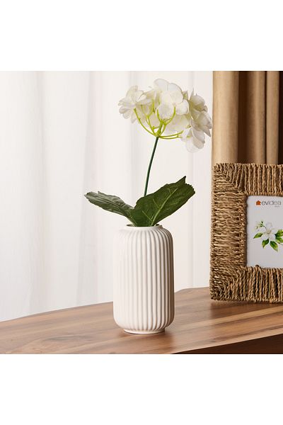 MİEN Mien Rosa Vase - White - 16X9 cm