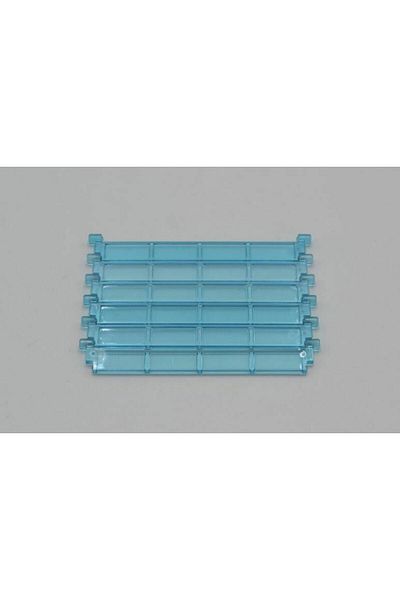 LEGO Custom Moc Accessory Garage Rolling Door Navy Blue 6 Pieces to Send
