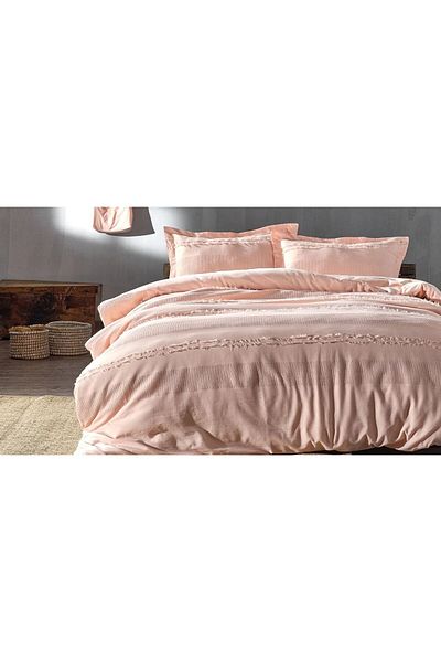 Bellona Carla Double Bedding Set, Peach