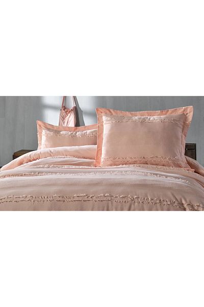 Bellona Carla Double Bedding Set, Peach