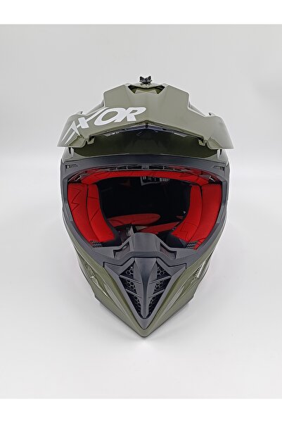 AXOR X- CROSS SC- BATTLE GREEN /KROSS KASK H.R.P DIŞ KABUK