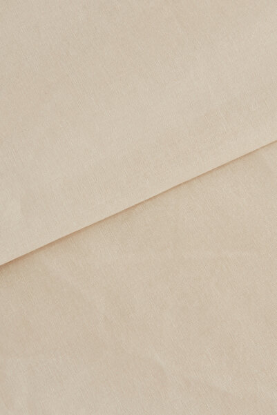 Karaca Home Pure 100% Cotton Double Duvet Cover Set Ecru